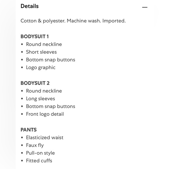 Tommy Hilfiger Baby Boys 3 Piece Set - Picture 2 of 5